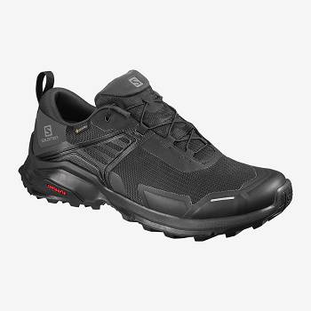 Salomon X RAISE GTX - Cierne Turistické Topánky Panske, S0108SK